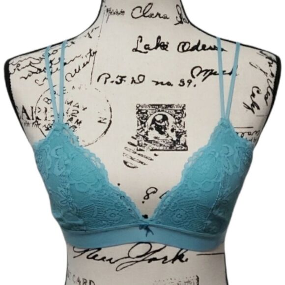 AERIE teal bralette  - Picture 1 of 4
